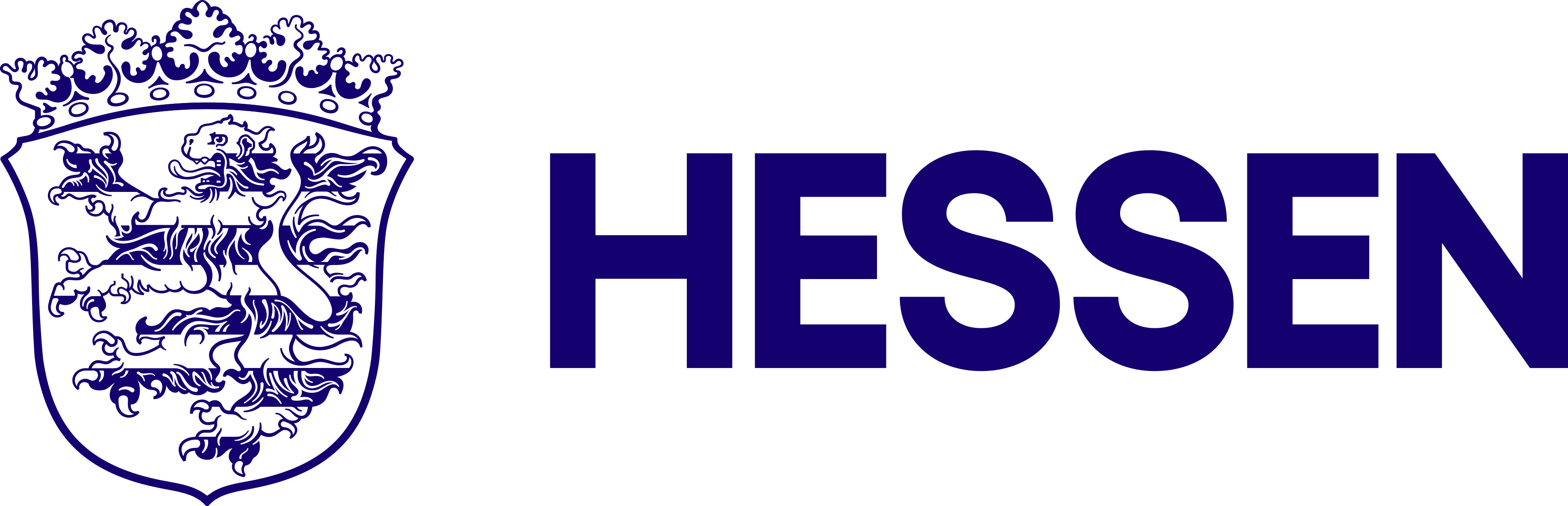 Logo: Hessisches Hoheitszeichen. Externer Link zum Informationsportal Hessen